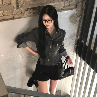 Sins Flare Denim Jacket & Shirt