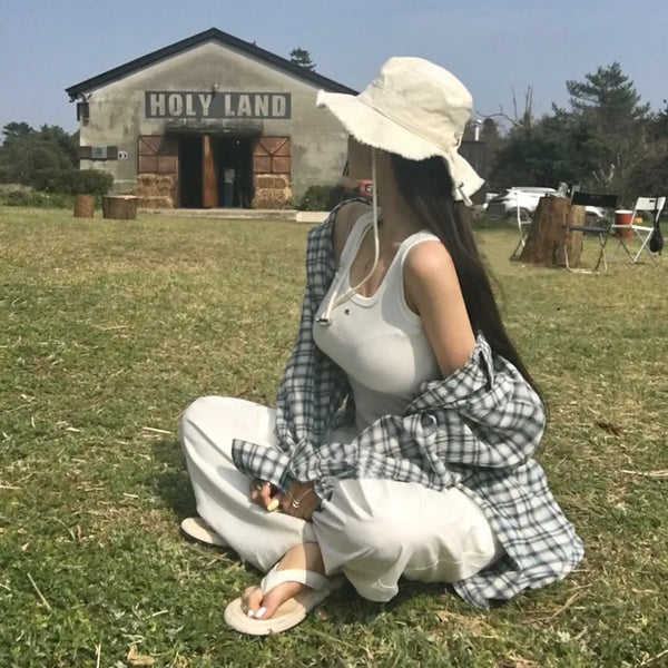 Leon Loose Fit Summer Check Shirt