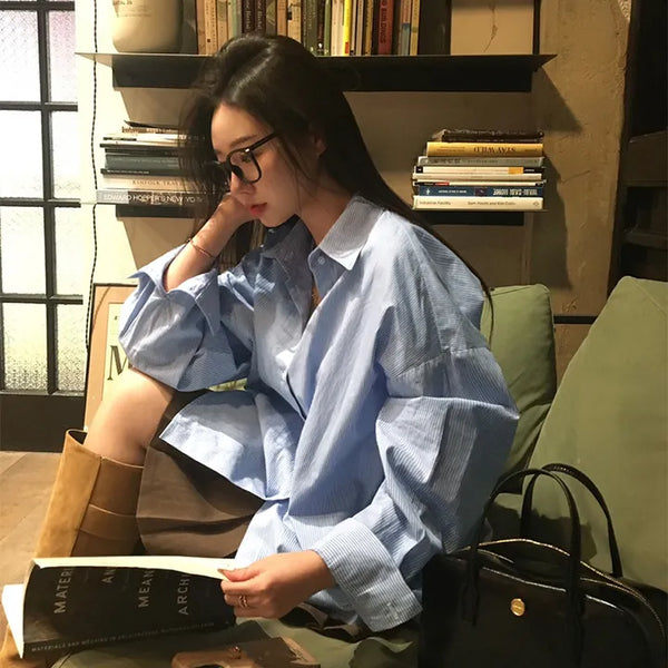 Hague Stripe Loose Fit Shirt