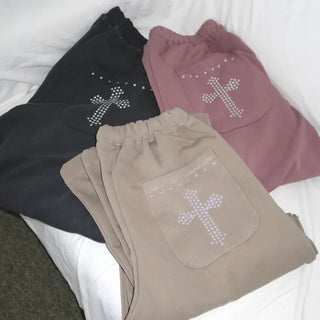 HOLY Hotfix Low-Fit Tracksuit Pants 3co