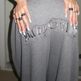 baby girl🤎 Low-fit tracksuit pants 3co