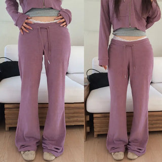 Gelosy Terry Bootcut Pants