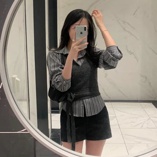 Aver Striped Shirt