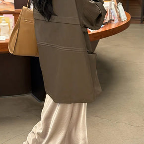 SEASON Grained String Leather Jacket