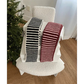cozy stripe muffler