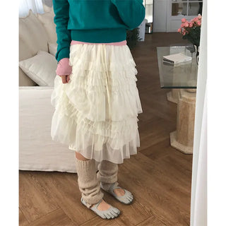 bow shirring skirt