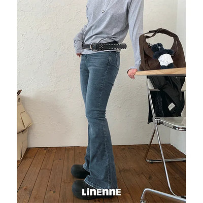 lie boots cut denim