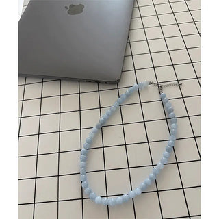 ocean beads necklace