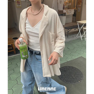Terry robe shirt