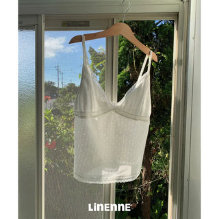 sweet lace sleeveless