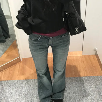 Harper Low Stretch Sand Bootcut Pants