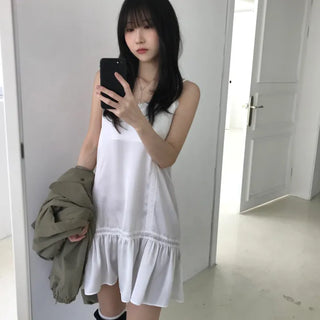 Lien Satin Mini Dress (2 colors)