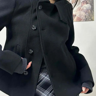 Simple Minimalist Standard Short Coat
