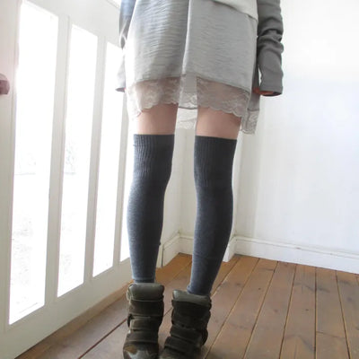 Basic knee socks (3 colors)