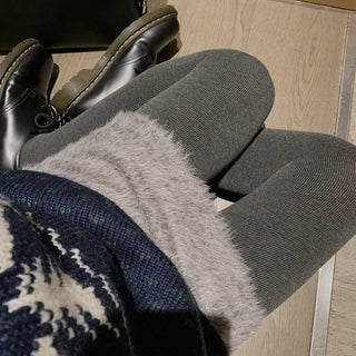 Noika Eco-fur Mini Skirt Angora Mohair H-line A-line Year-end Look Winter Fur Skirt