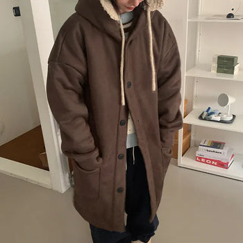 Takey Mustang Hooded Long Coat