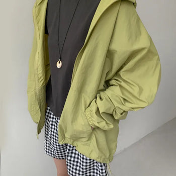 Zellu Daily Hooded Windbreaker