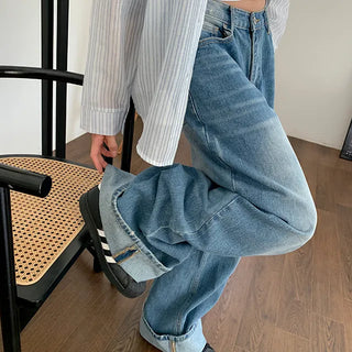 Timoa Pocket Wide Denim Pants