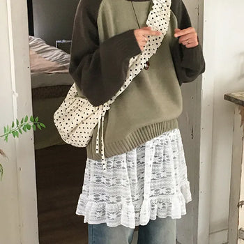 Blanca Oversized Raglan Knit
