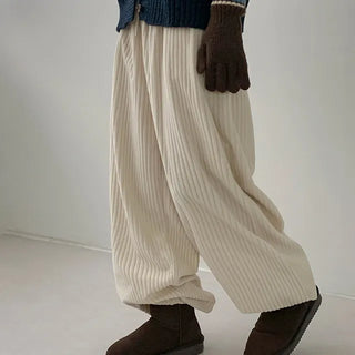 Passion Velour Ribbed Jogger Pants