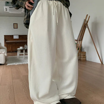 Foellen Wide Elastic Knit Pants