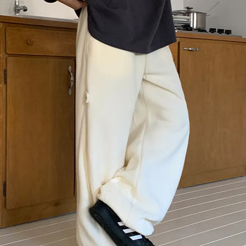 Tegan Side Snap Fleece Elastic Pants