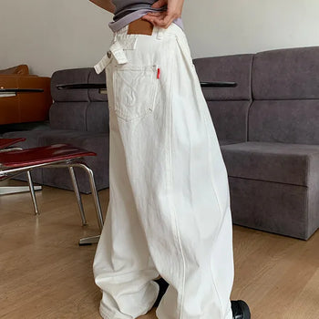 Ranora Pintuck Back Bijou Snap Wide Pants