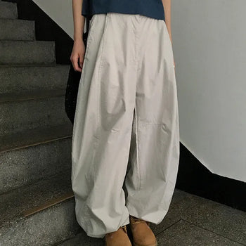 Nobelk Snap Balloon Wide Pants