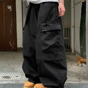 Calm Two-Way Wide Cargo Pants