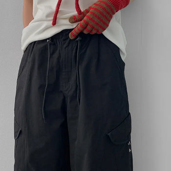 Le Souf Cargo Snap Parachute Pants