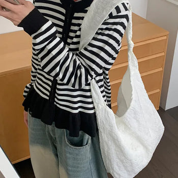 Harmorin Flower Knot Crossbody Bag