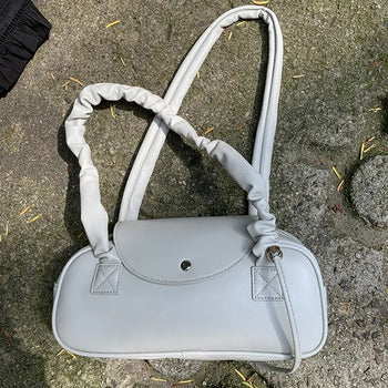 Nifore String Shirring Shoulder Bag