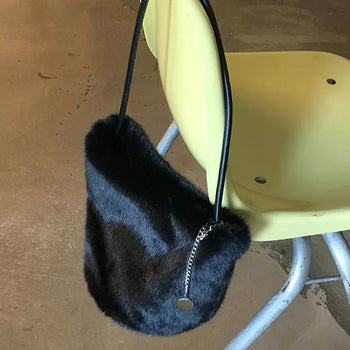 Sleen Mink Fur Tote Bag
