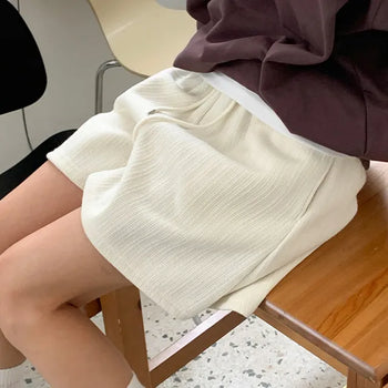 Cobella Knit Shorts Elastic Pants