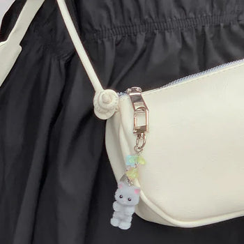 Hats Flower Neko Keyring