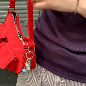 Topaz Mushroom Keyring