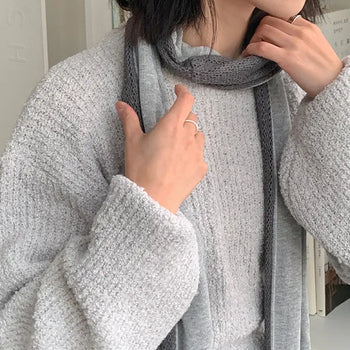 Heev Two-Tone Frill Muffler