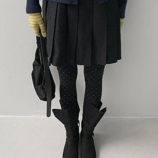 Caroline Dot Knit Leggings