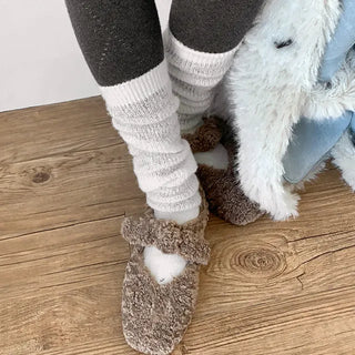 Modin Basic Ribbed Wool Long Socks