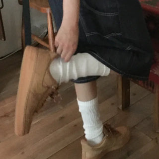 Scone Wrinkle Long Socks