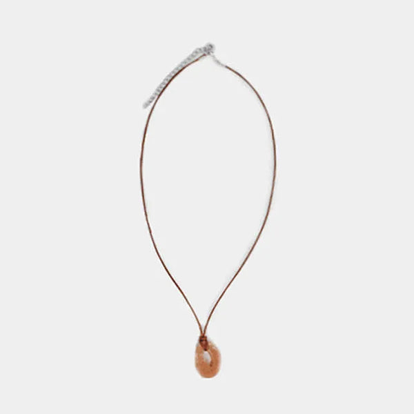 Cherzo Ethnic Pendant Knot Necklace