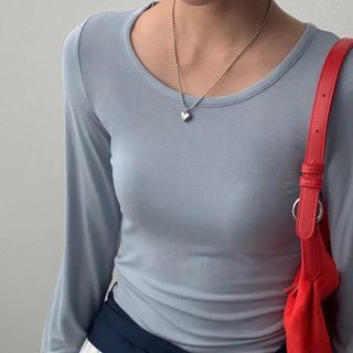 Keren Heart Silver Necklace