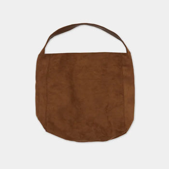 Demore Suede Shopper Shoulder Bag