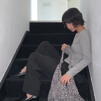 Tiamo Leopard Eco Shoulder Bag