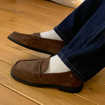 Howfil Tassel Point Suede Loafers