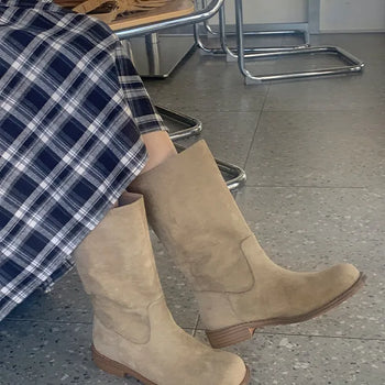 Heroine Suede Half Boots