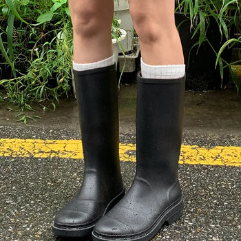 Figaro Simple Long Rain Boots