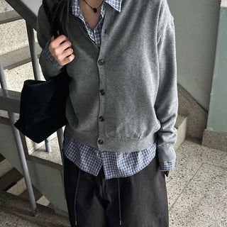 [Unisex] Rib Oversized Cardigan (6 colors)