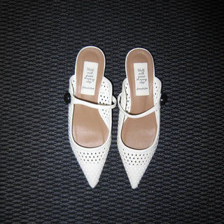 Punched Mary Jane Mule