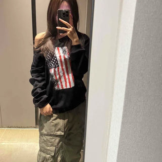 Double Stitch Balloon Cargo Long Pants